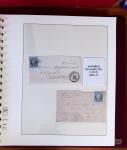 1745-1899, Belle collection en 9 albums de lettres