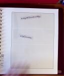 1745-1899, Belle collection en 9 albums de lettres