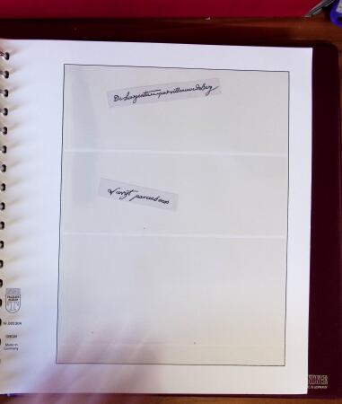 1745-1899, Belle collection en 9 albums de lettres