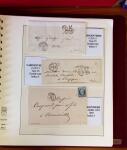 1745-1899, Belle collection en 9 albums de lettres