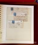 1745-1899, Belle collection en 9 albums de lettres