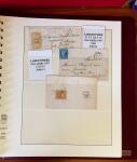 1745-1899, Belle collection en 9 albums de lettres
