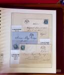 1745-1899, Belle collection en 9 albums de lettres
