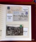 1745-1899, Belle collection en 9 albums de lettres