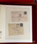 1745-1899, Belle collection en 9 albums de lettres