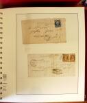 1745-1899, Belle collection en 9 albums de lettres