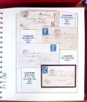 1745-1899, Belle collection en 9 albums de lettres