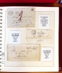 1745-1899, Belle collection en 9 albums de lettres
