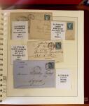 1745-1899, Belle collection en 9 albums de lettres