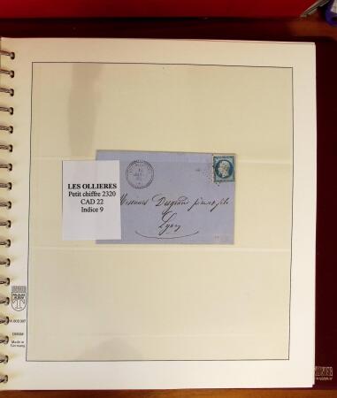 1745-1899, Belle collection en 9 albums de lettres