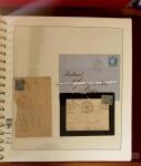 1745-1899, Belle collection en 9 albums de lettres