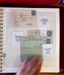 1745-1899, Belle collection en 9 albums de lettres
