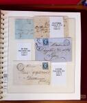 1745-1899, Belle collection en 9 albums de lettres