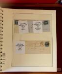 1745-1899, Belle collection en 9 albums de lettres