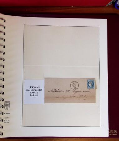 1745-1899, Belle collection en 9 albums de lettres