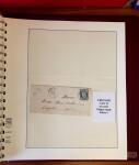 1745-1899, Belle collection en 9 albums de lettres