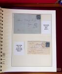 1745-1899, Belle collection en 9 albums de lettres