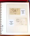 1745-1899, Belle collection en 9 albums de lettres