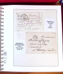 1745-1899, Belle collection en 9 albums de lettres