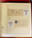 1745-1899, Belle collection en 9 albums de lettres