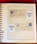 1745-1899, Belle collection en 9 albums de lettres