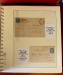 1745-1899, Belle collection en 9 albums de lettres