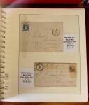 1745-1899, Belle collection en 9 albums de lettres