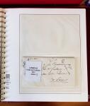1745-1899, Belle collection en 9 albums de lettres