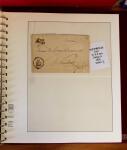 1745-1899, Belle collection en 9 albums de lettres