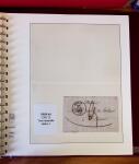 1745-1899, Belle collection en 9 albums de lettres