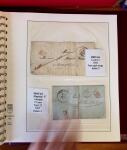 1745-1899, Belle collection en 9 albums de lettres