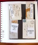 1745-1899, Belle collection en 9 albums de lettres