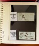 1745-1899, Belle collection en 9 albums de lettres