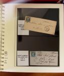 1745-1899, Belle collection en 9 albums de lettres