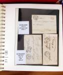 1745-1899, Belle collection en 9 albums de lettres