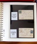 1745-1899, Belle collection en 9 albums de lettres