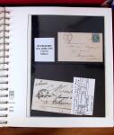 1745-1899, Belle collection en 9 albums de lettres