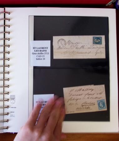 1745-1899, Belle collection en 9 albums de lettres