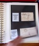 1745-1899, Belle collection en 9 albums de lettres