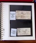 1745-1899, Belle collection en 9 albums de lettres