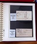 1745-1899, Belle collection en 9 albums de lettres