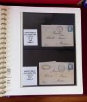 1745-1899, Belle collection en 9 albums de lettres