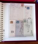 1745-1899, Belle collection en 9 albums de lettres
