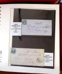 1745-1899, Belle collection en 9 albums de lettres