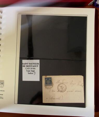1745-1899, Belle collection en 9 albums de lettres