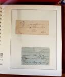 1745-1899, Belle collection en 9 albums de lettres