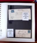 1745-1899, Belle collection en 9 albums de lettres