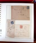 1745-1899, Belle collection en 9 albums de lettres