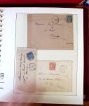 1745-1899, Belle collection en 9 albums de lettres