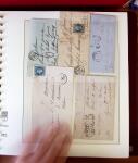 1745-1899, Belle collection en 9 albums de lettres